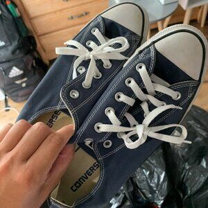 blue converse